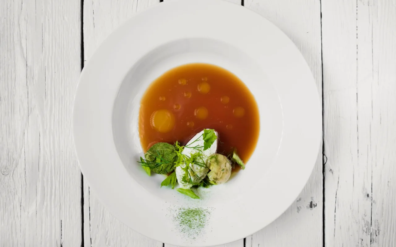Pilzrahmsuppe